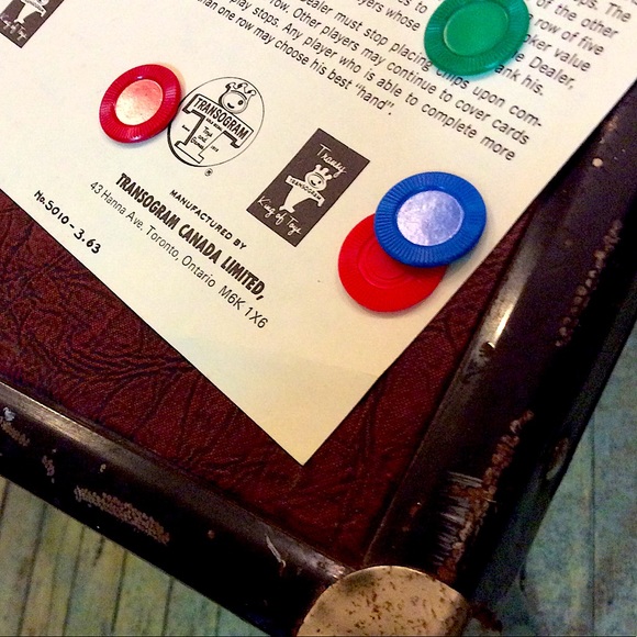 Vintage Poker Bingo Board Game - Picture 6 of 8